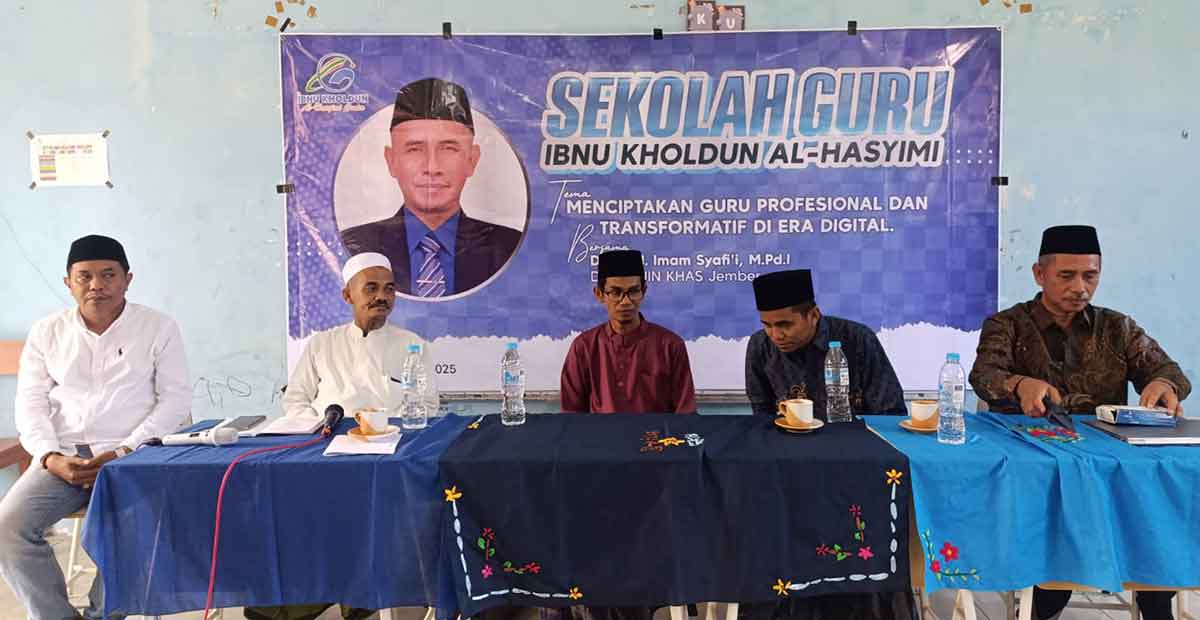 Siapkan SDM Unggul Hadapi Era Digital, Ponpes Ibnu Kholdun Situbondo Gelar Sekolah Guru