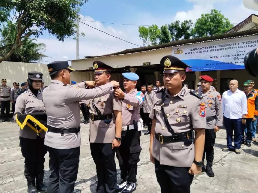 Sertijab Kapolsek Sumberpucung