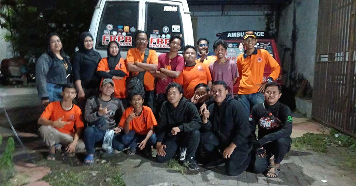 Buka bersama yang digelar FRPB Pamekasan.