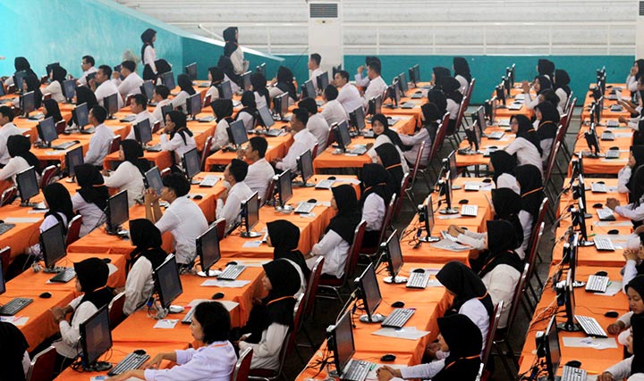 Tes SKD CPNS yang bertempat di Gelanggang Remaja Surabaya, Kelurahan Ploso, Kecamatan Tambaksari Surabaya.