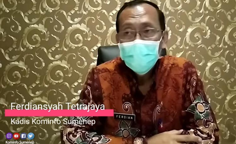 Humas Gugus Tugas Covid-19 Sumenep, Ferdiansyah Tetrajaya.