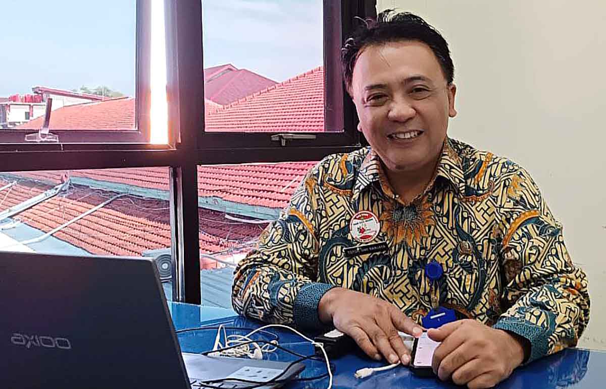 Kabid Pelayanan RSUD Kota Madiun, Totok Dwi Sanjaya.