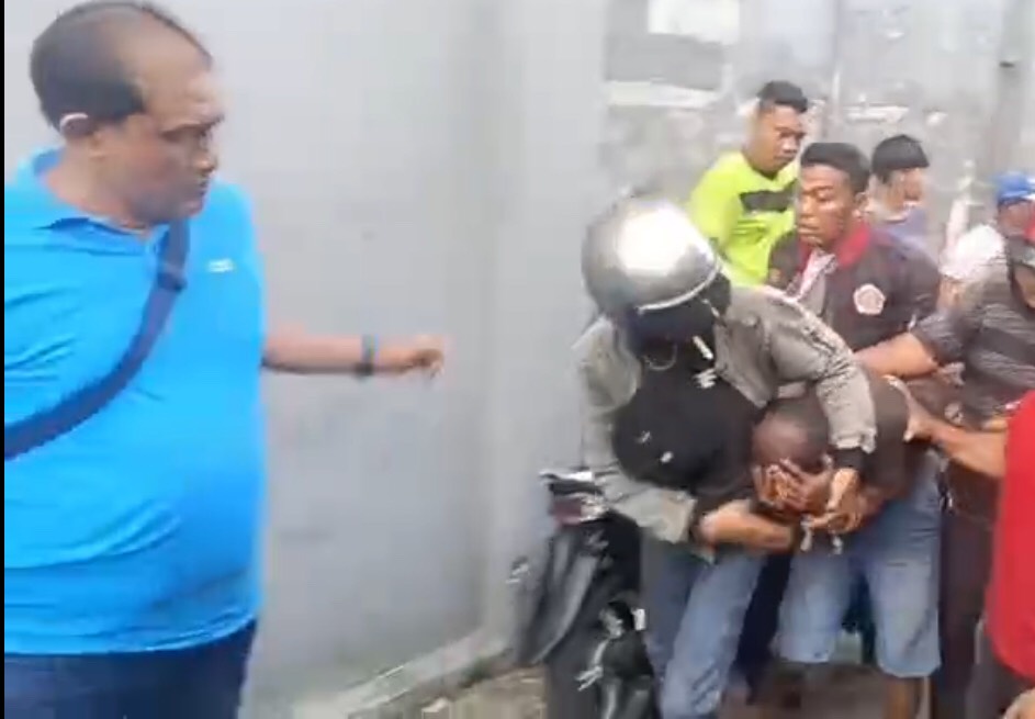 Maling HP Pemancing di Kenjeran Berhasil Diamankan Massa Usai Korban Lakukan Pengejaran