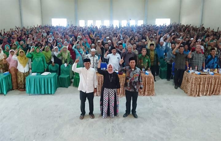Masifkan Kampanye Tatap Muka, Caleg PKB Kumpulkan Relawan di Gladiol Convention Hall Sukodono