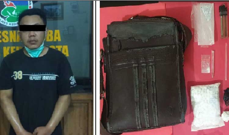 Yonatan Aeropagus dan barang bukti yang berhasil diamankan. (foto: ist.)