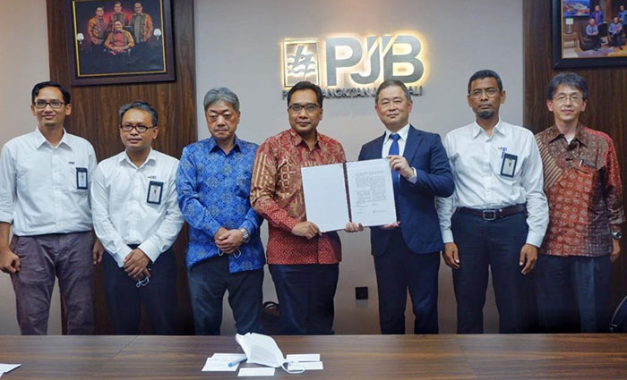 PJB saat melakukan MoU dengan IHI Corporation.