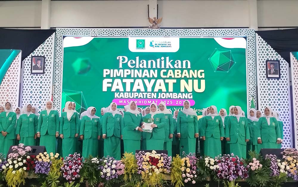 Pengurus Fatayat NU Jombang 2025-2030 Resmi Dilantik