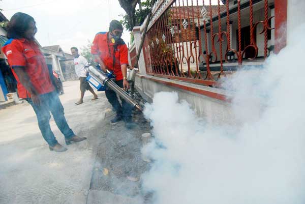 Perindo Fogging 6 Desa di Bojonegoro