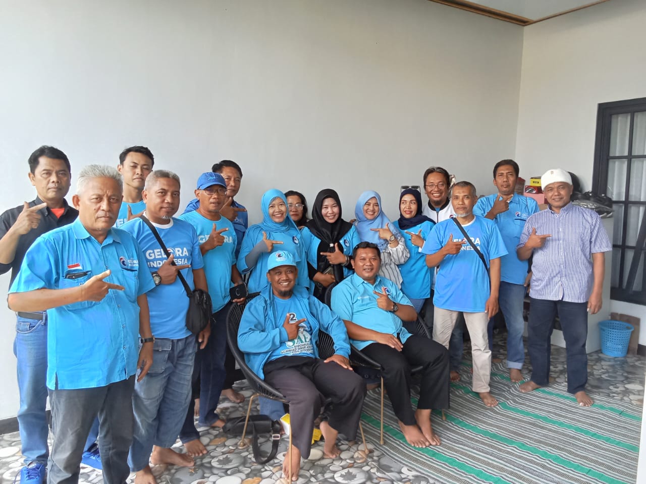 Acara syukuran Harlah Partai Gelora yang digelar DPD Sidoarjo. Foto: Ahmad Fuad/BANGSAONLINE