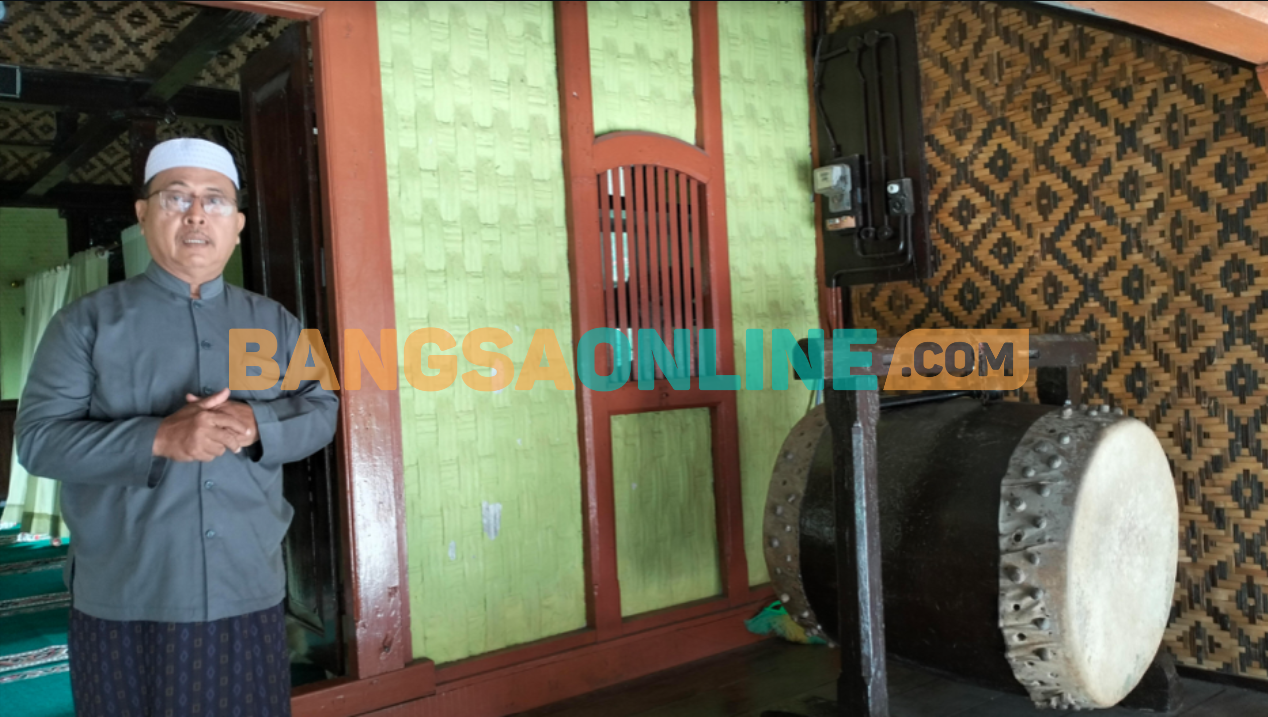 Haji Isman, pengurus Musala Annur atau Langgar Gantung yang berusia hampir 2 abad di Kota Blitar