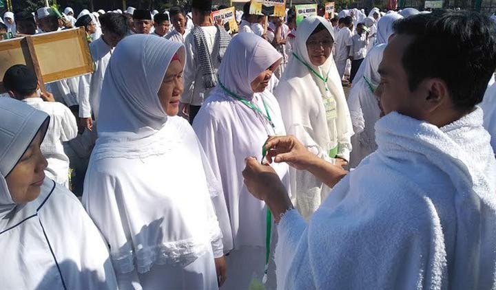 Wukuf di Arofah ala MTsN 2 Kota Malang