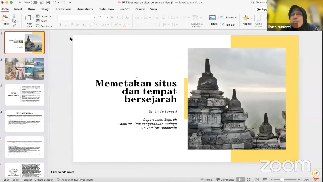 Demi Pemilu 2024 Damai, Pemkot Kediri Hadiri Webinar Penguatan Nilai Sejarah Kemendagri