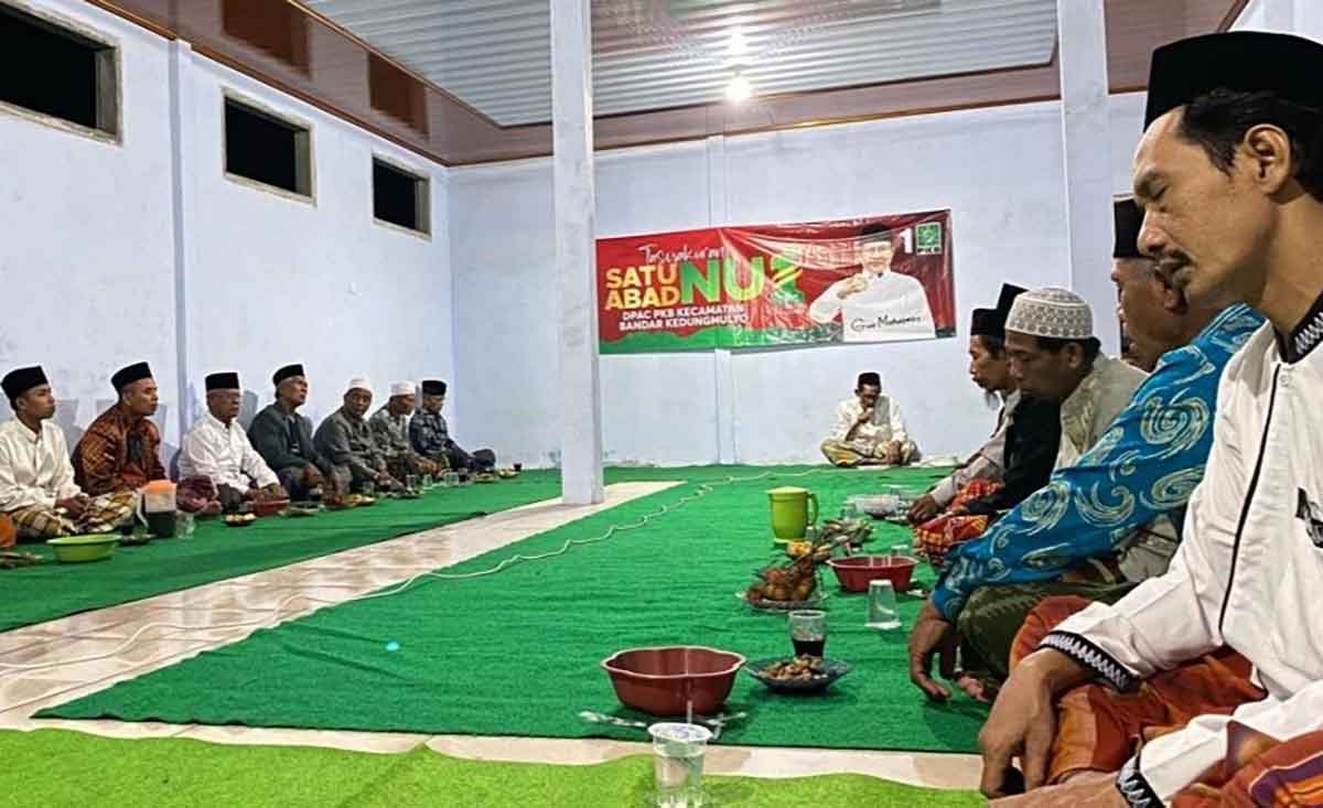 DPC PKB Jombang saat resepsi peringatan Satu Abad NU.