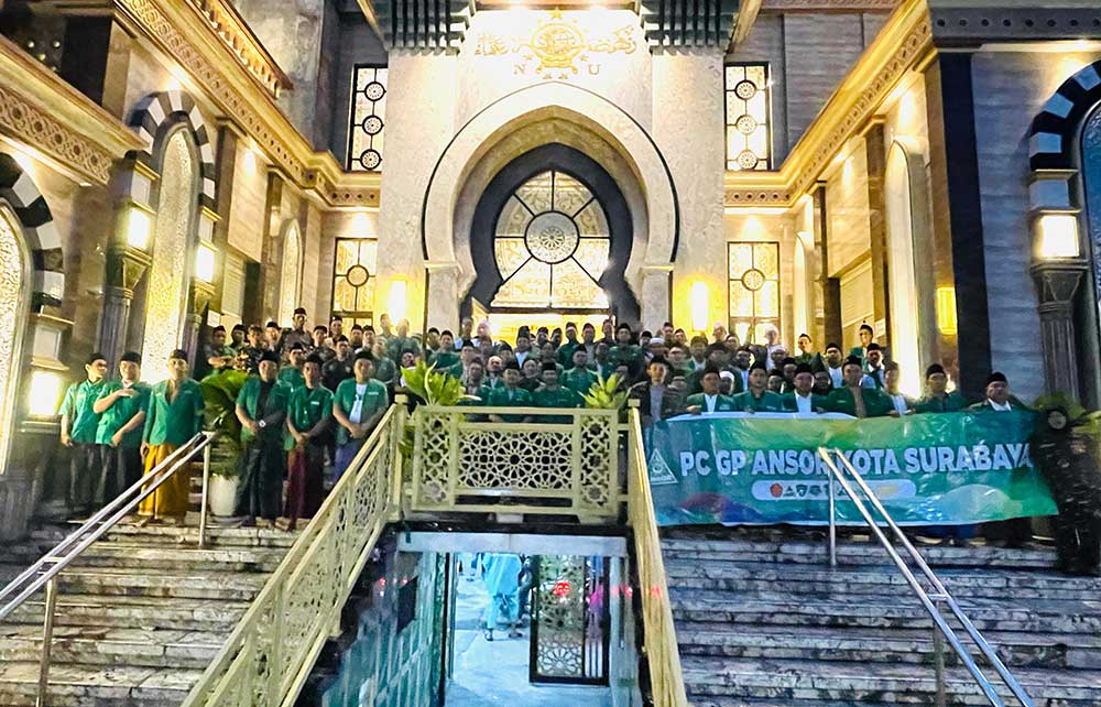 Pengurus GP Ansor Surabaya Dirikan 9 Posko Lebaran, Berikut Lokasinya