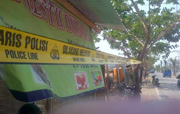 Lokasi terjadinya bentrok antar pemilik lahan. foto: rusmiyanto/BANGSAONLINE