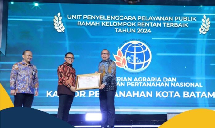 Kementerian ATR/BPN Raih Dua Penghargaan dari Kementerian PAN-RB