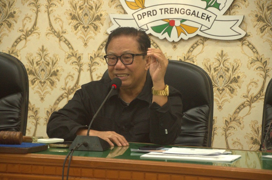 Ketua Komisi I DPRD Trenggalek, Moch. Husni Taher Hamid