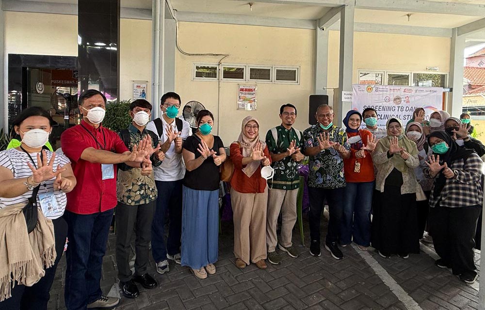 Giat screening di Puskesmas Sawah Pulo.