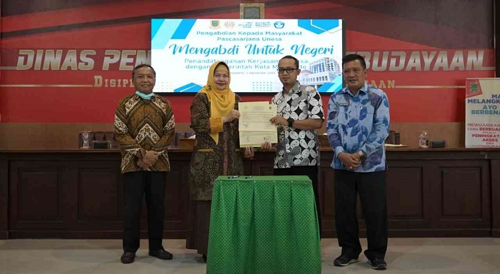 Pemkot Mojokerto Teken MoU dengan Pascasarjana Unesa Terkait PKM