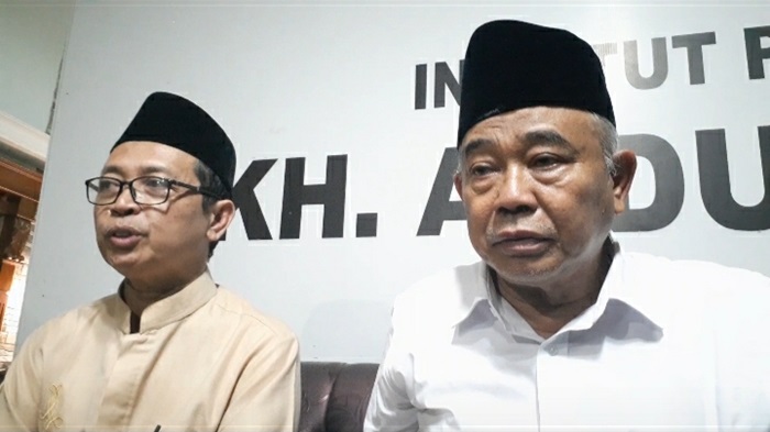Ainul Yaqin bersama Kiai Asep.