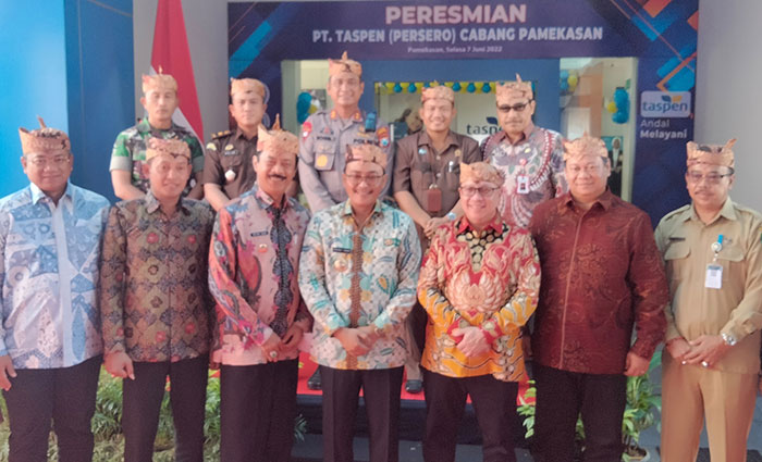 Bupati Pamekasan Resmikan Kantor Cabang Taspen