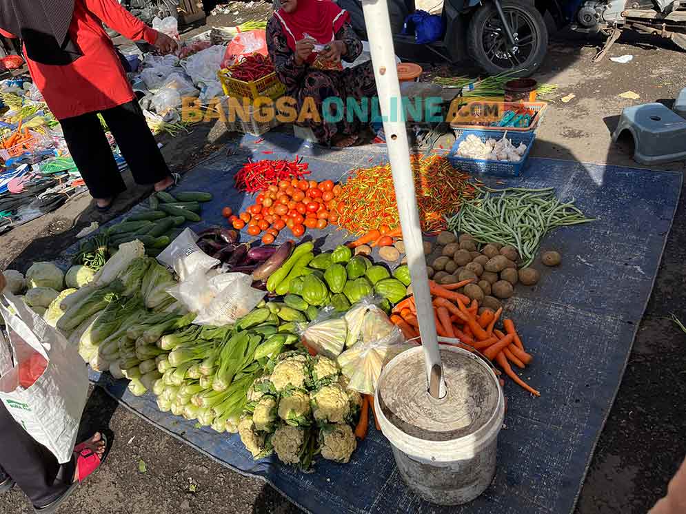 Simak perubahan harga sembako Jatim hari ini. Foto: Sulthon/Bangsaonline.