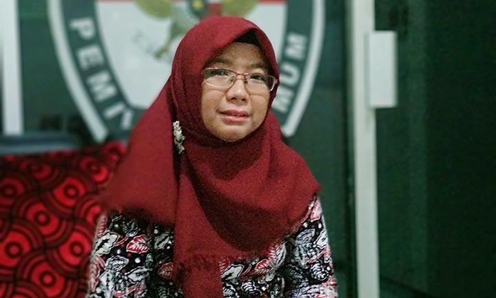 Sulis Setyorini, Ketua KPU Pacitan.