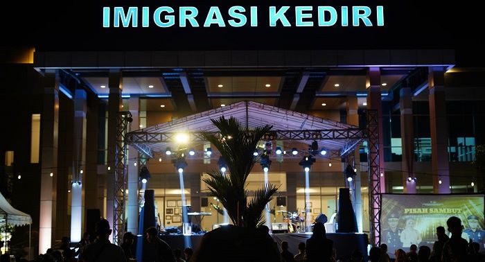 
Acara pisah sambut Kepala Kantor Imigrasi Kediri. Foto : Imigrasi Kediri 