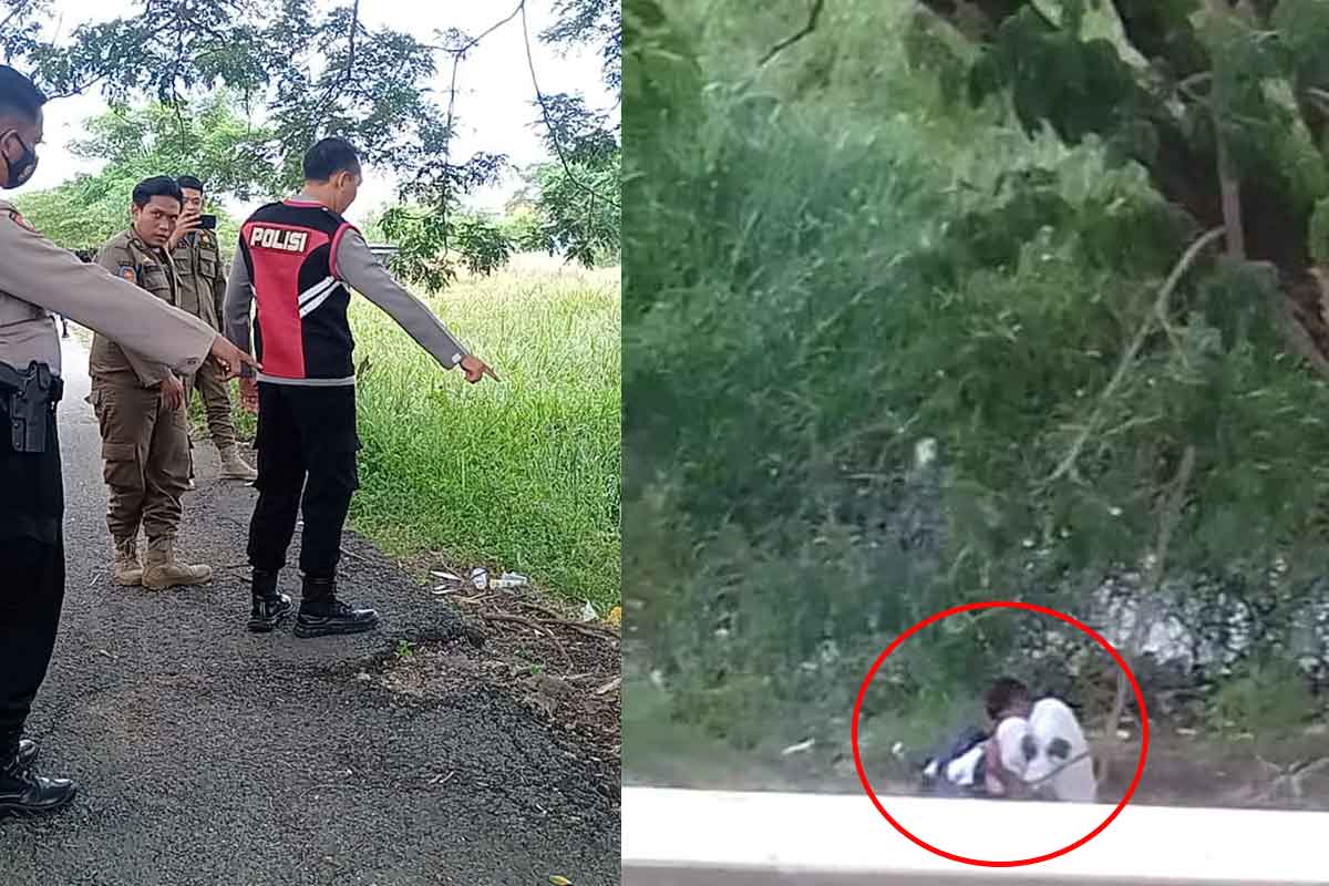 Lokasi kejadian tindak asusila yang bereda di masyarakat Kota Mojokerto.