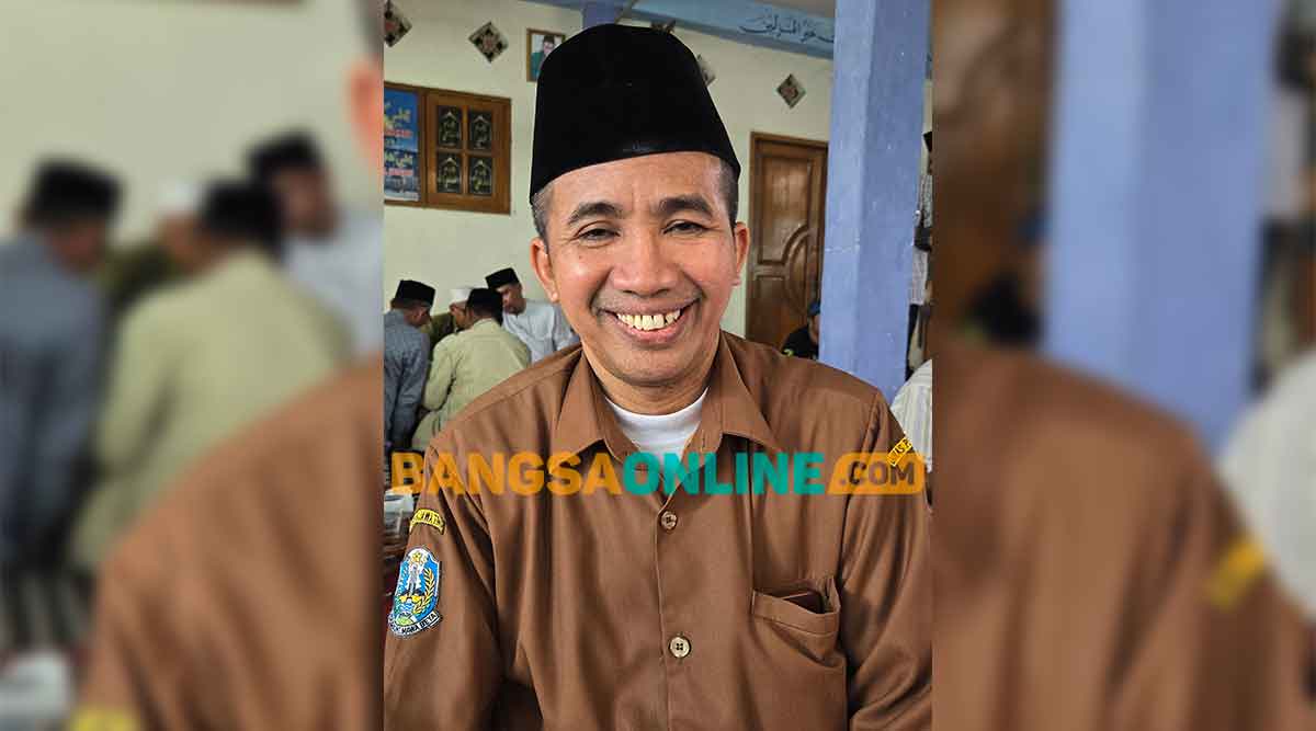 Ketua Rais Syuriah MWC Gending, Abdul Qodir Jaelani. Foto: ANDI SIRAJUDIN/BANGSAONLINE