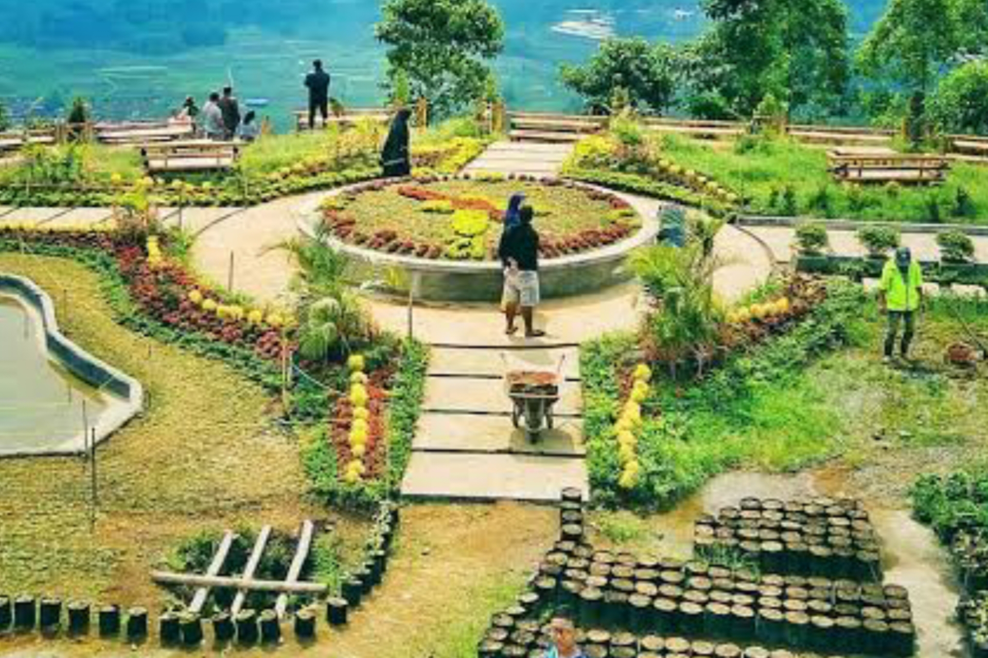 Objek wisata Bukit Nirwana Malang
