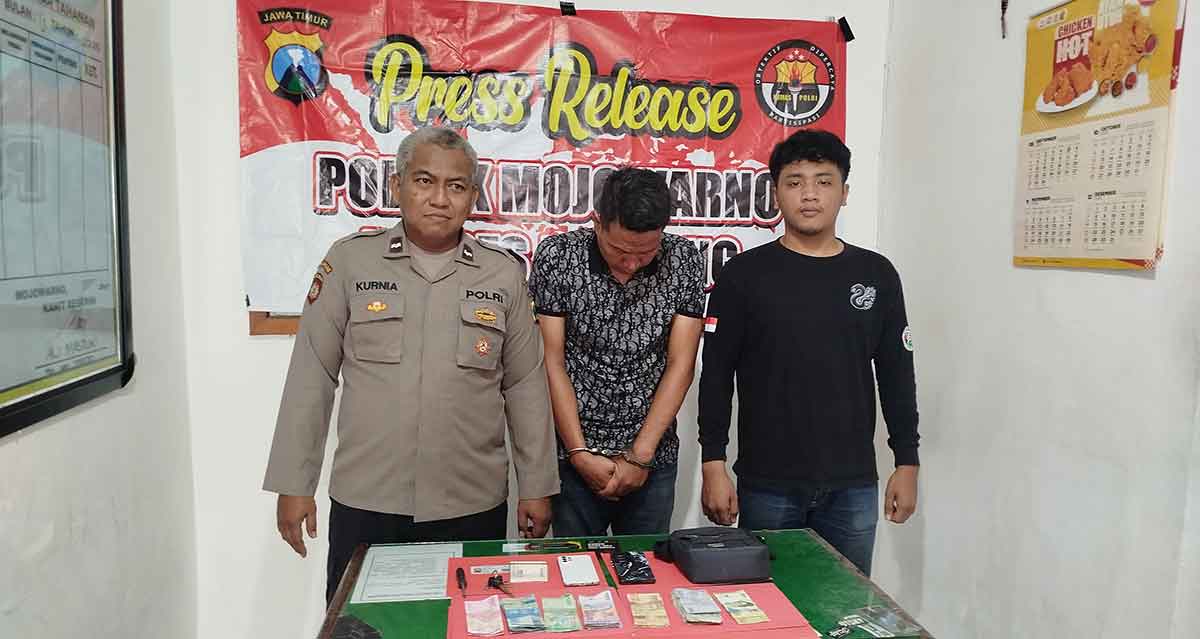 Curi Uang Ponpes di Jombang, Residivis Dibekuk di Kediri
