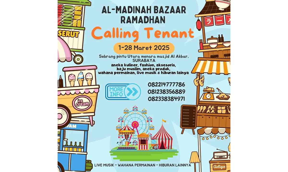 Bazaar Ramadhan Al-Madinah 2025 Calling Tenant