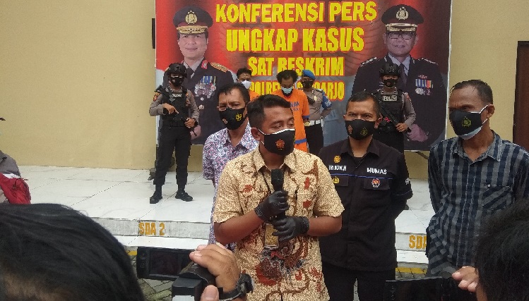 Satreskrim Polresta Sidoarjo Tangkap Dua Penggelap Sepeda Angin
