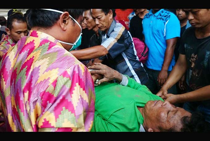 Hanya Satu Motor yang Jadi Korban Ambrolnya Jembatan Babat-Widang
