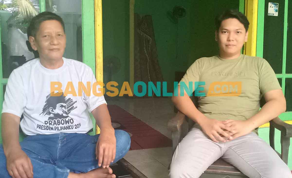 Pendiri RGS Indonesia, Moh Khozin (kiri), bersama Ketum RGS, Taufiq Muhammad. Foto: SYUHUD/BANGSAONLINE