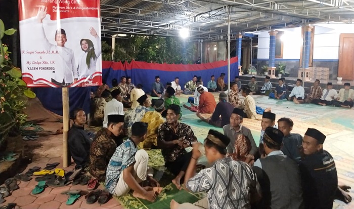 Jelang Pendaftaran, Paslon Sugiri Sancoko-Lisdyarita Gelar Doa Bersama