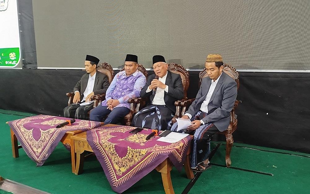 Acara Mutun 2025 di Ponpes Tebuireng, Jombang. Foto: AAN AMRULLOH/ BANGSAONLINE