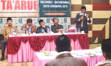 Para Bacawali dan Bacawawali yang dikenalkan oleh PKB. (M Didi Rosadi/BANGSAONLINE)