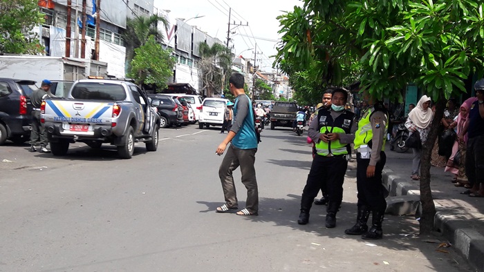 Pasar Kota Gresik di Jalan Samanhudi Gresik. Foto: SYUHUD A/BANGSAONLINE
