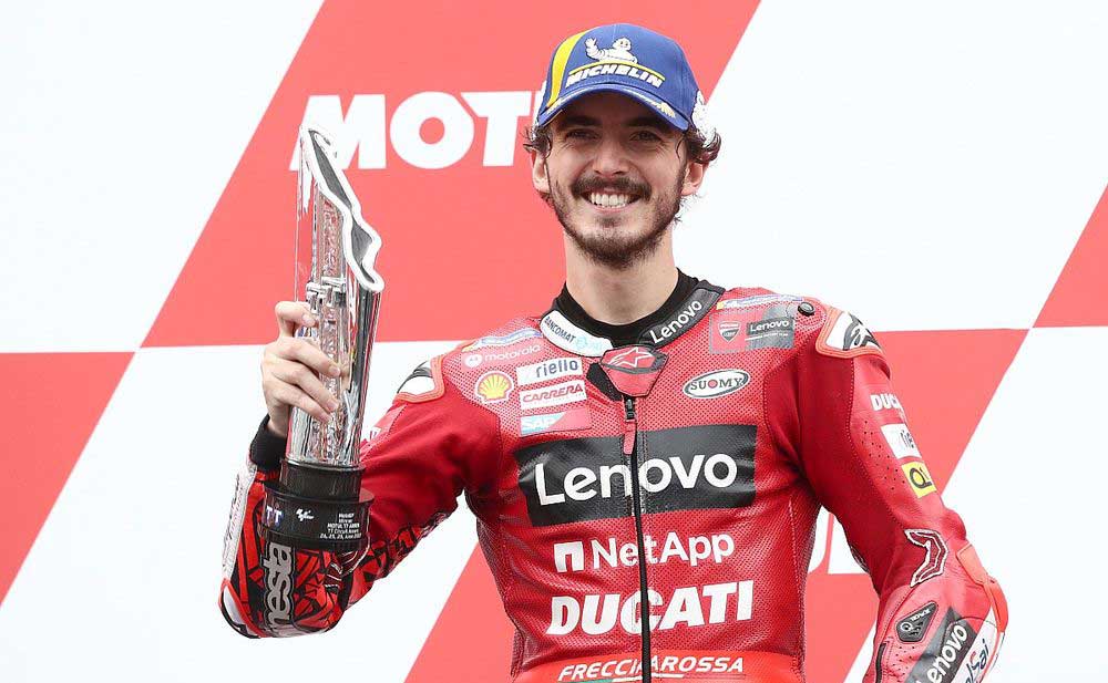 Francesco Bagnaia. (Motorsport Images)