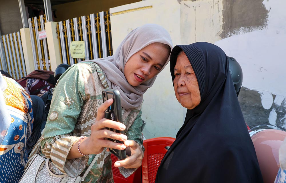 Giat sosialisasi Perlinsos Digital. Foto: Hms