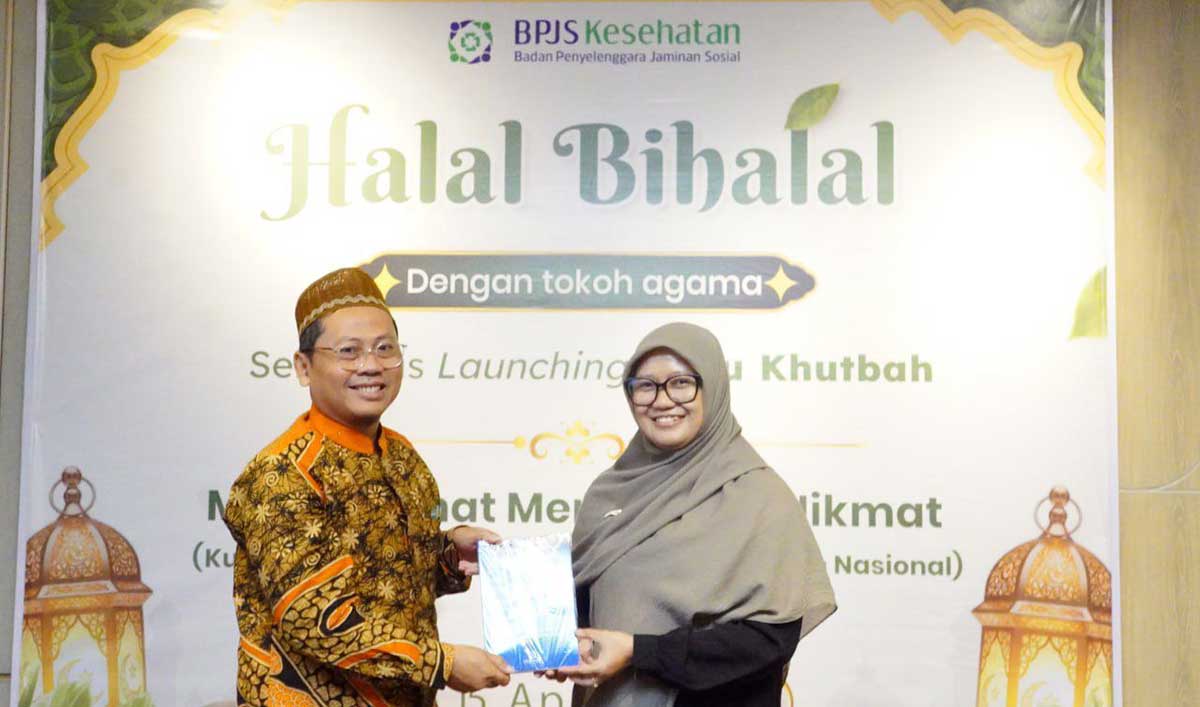 Peluncuran Buku Khutbah JKN di Madiun.