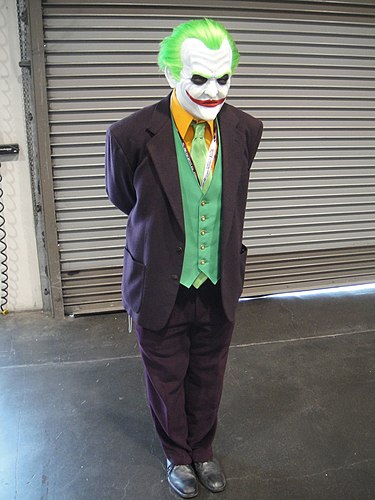 Ilustrasi. Joker, tokoh fiktif dengan karakteristik psikopat yang berperan sebagai tokoh antagonis dalam serial film dan komik Batman. Foto: Wikipidea