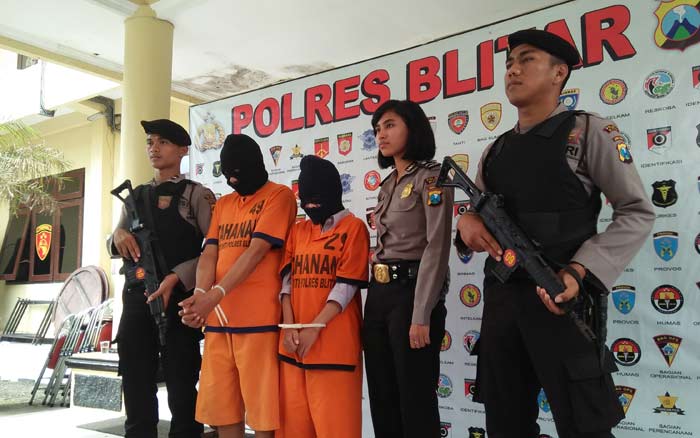 Begal Sopir Travel di Blitar Dibekuk, Satu di antaranya Wanita
