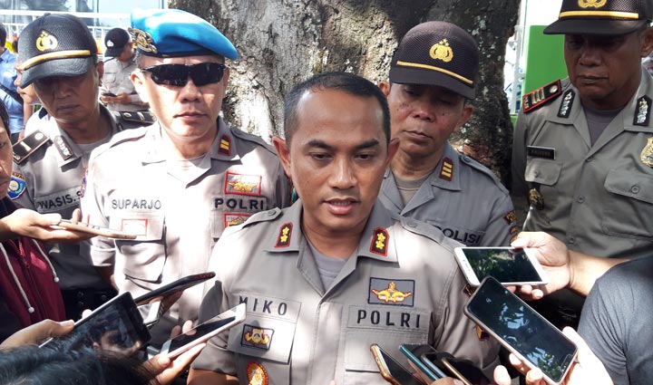 Kapolres Kediri Kota, AKBP Miko Indrayana S.I.K., M.H. foto: MUJI HARJITA/ BANGSAONLINE