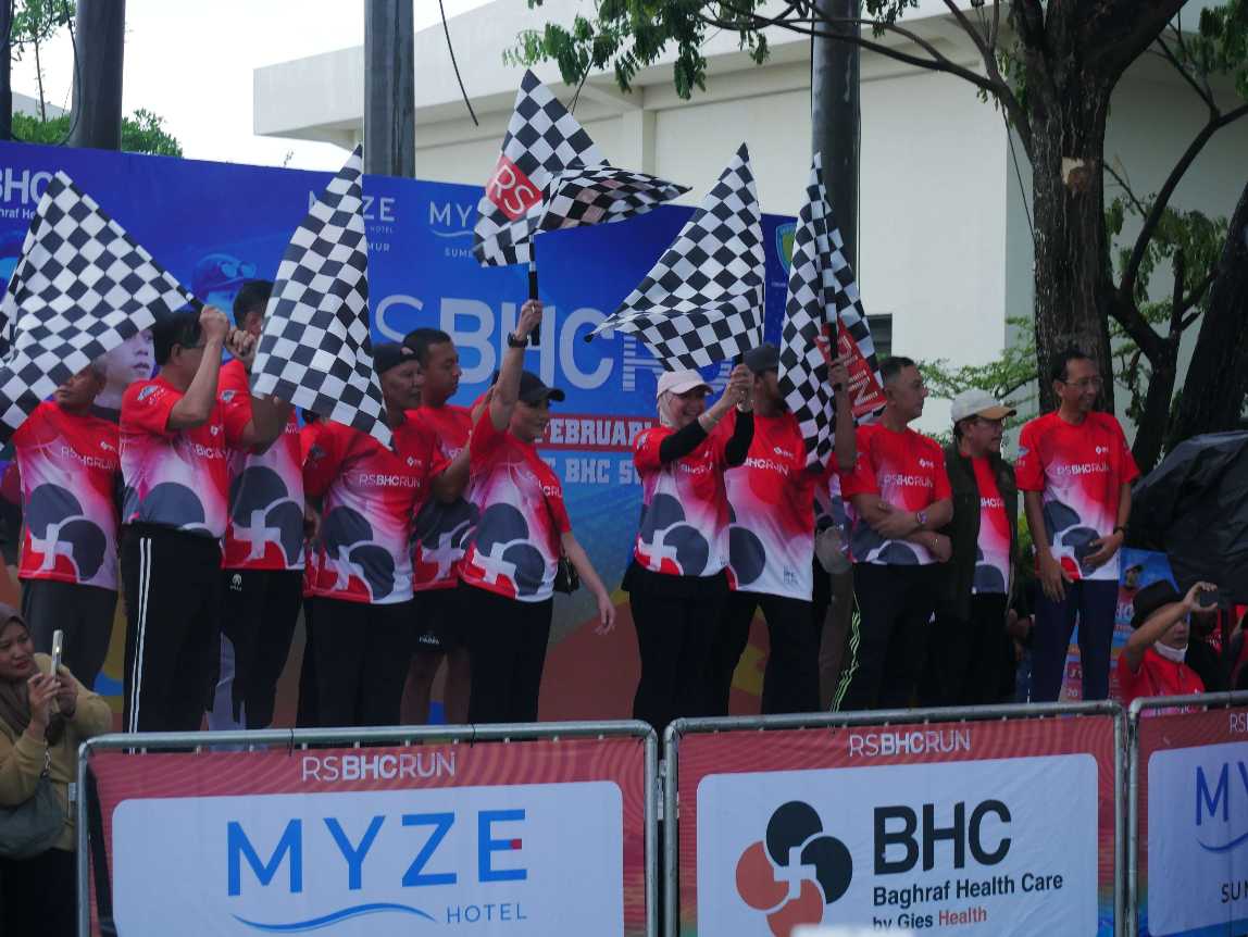 Pelepasan peserta BHC Run