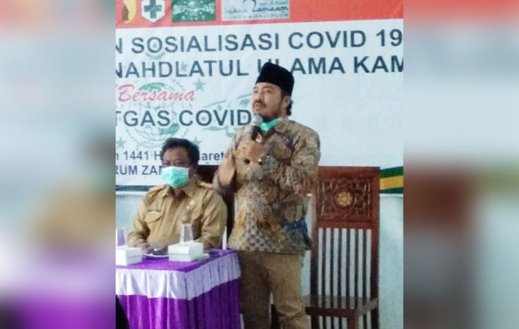 Hotib Marzuki, Wakil Ketua DPRD Bangkalan sang pendiri Posko Covid-19.