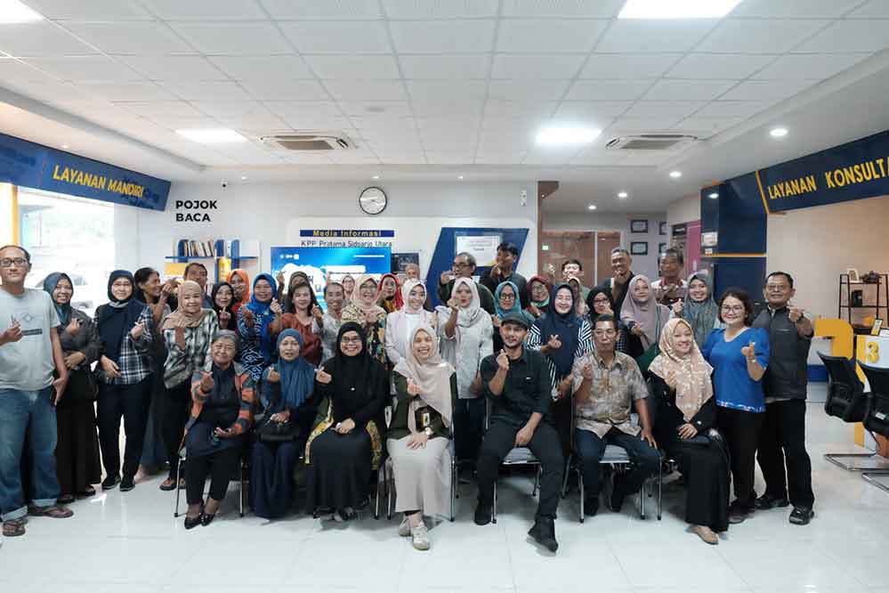 Seluruh jajaran KPP Pratama Sidoarjo Utara. (Ist)