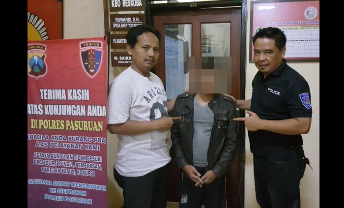 Kurir Sabu Asal Wonorejo Dibekuk Polres Pasuruan